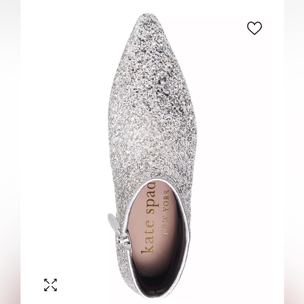 NWT Kate Spade New York Glitter Martina Booties - Picture 3 of 3